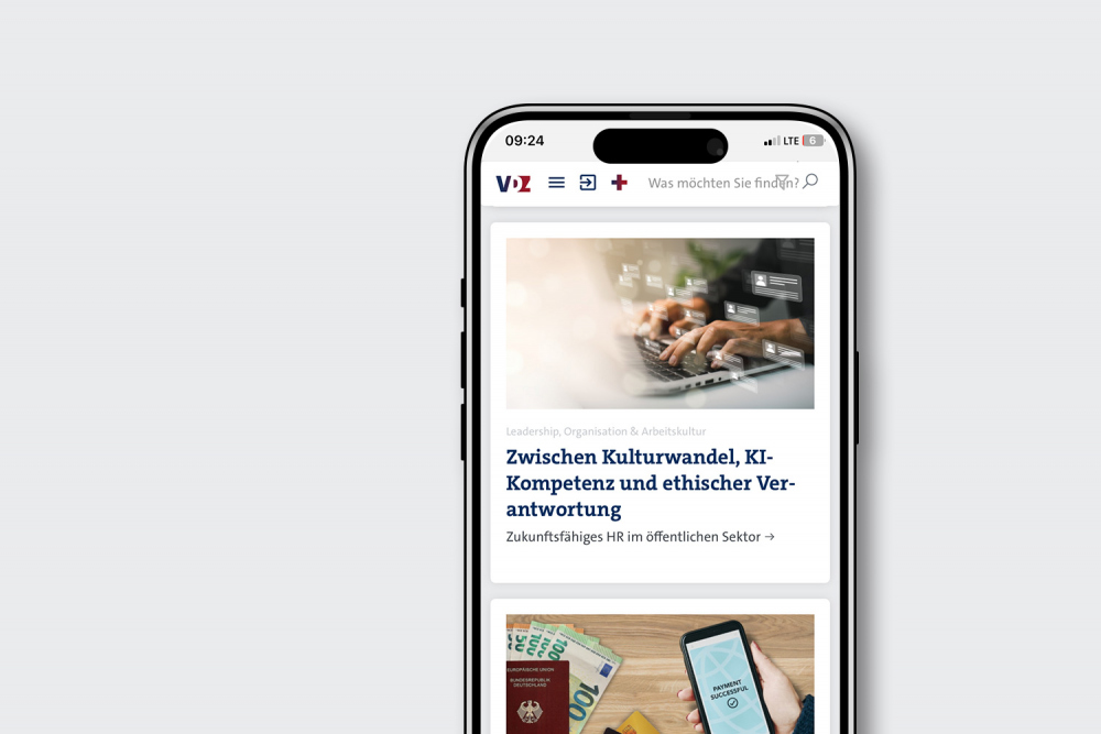 VDZ Verwaltung der Zukunft, Fachportal